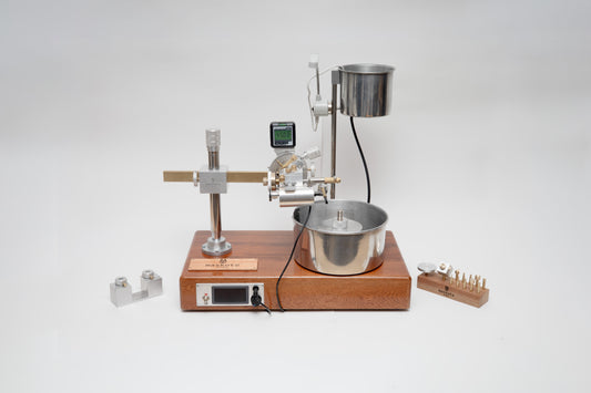 Bancada com Catraca de Lapidação Intermediária com calibrador elétrico e digital Maskote